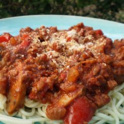 Uncle Sam's Meaty Spaghetti Sauce recipe