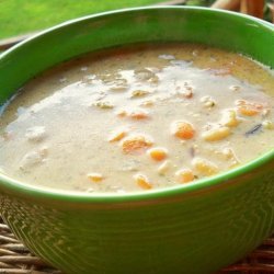 Creamy Chicken and Wild Rice Soup (Crock Pot) recipe