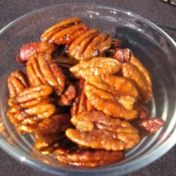 Spiced Candied Pecans recipe