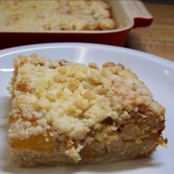 Peachy Cheesecake Squares recipe