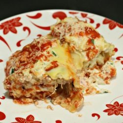 Baked Chicken Lasagna Rolls recipe