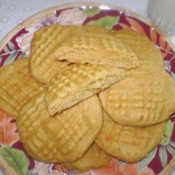 Easy Peanut Butter Cookies (Cake Mix) recipe