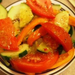 Garden Salad With Italian Dressing recipe