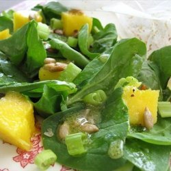 Spinach and Mango Substitute Salad recipe