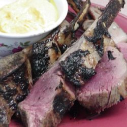 Lamb Chops With a Curry Cream Sauce or Rack of Lamb recipe