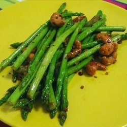 Asparagus Cashew Stir-Fry recipe
