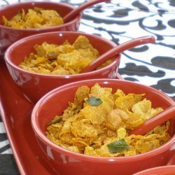 Corn Flakes Chivda (Spicy Indian Snack Mix) recipe