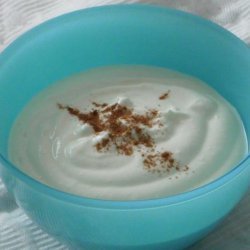 Very Diet Friendly Low Fat Low Cal Substitute for Cream recipe