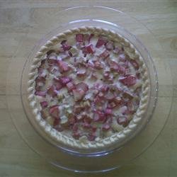 Rhubarb Pie - Single Crust recipe