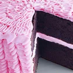 Pink Ruffle Cake recipe