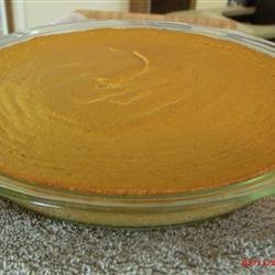 Easy Crustless Pumpkin Pie recipe