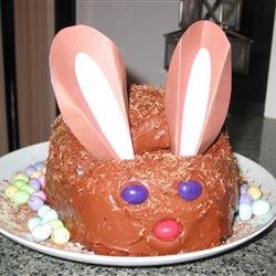 Chocolate Mousse Bunny Cake recipe