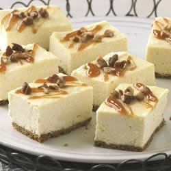 PHILADELPHIA Caramel Cheesecake Bars recipe