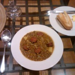 Spanish Lentil Soup With Chorizo recipe