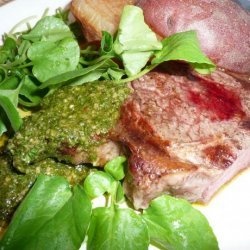Cool Jazz and Hot to Trot South American Chimichurri Steak! recipe