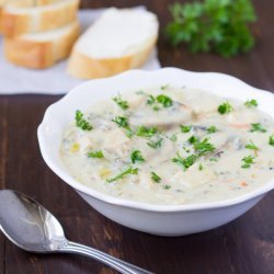 Creamy Chicken and Rice Soup recipe