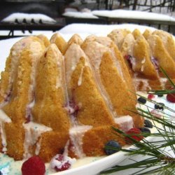 Meyer Lemon-Cranberry Bundt Cake recipe