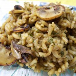 Mushroom Rice With Onion & Shallots recipe