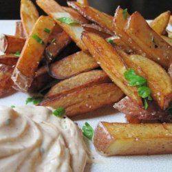Hand-Cut Fries With Smoked Aioli (Gluten Free) recipe