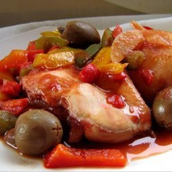 Slow Cooker Chicken With Olives recipe