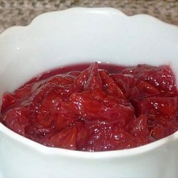 Rhubarb Cherry Compote recipe
