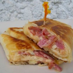 Reuben  sandwiches  in a Tortilla recipe
