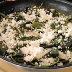 Rajas Con Cerveza (Pepper Strips With Beer and Cheese) recipe