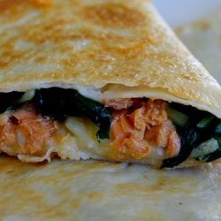 Heart-Healthy Salmon Quesadillas recipe