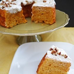 Pumpkin Angel Food Cake recipe