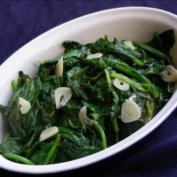 Real Simple's Lemon Spinach recipe