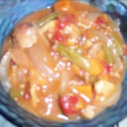 Chicken and Sweet Potato Stew recipe