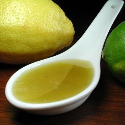 Simple and Delicious Lemon/Lime Garlic Salad Dressing recipe