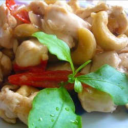 Spicy Stir-Fried Chicken with Cashews recipe