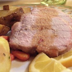 Pork Roast With Meyer Lemon Glaze recipe