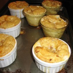 Bread Pudding With Bananas and Cream Cheese recipe