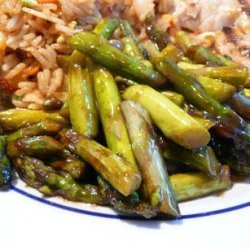 Asian Inspired Asparagus recipe