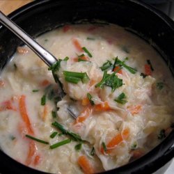 Crab and Cauliflower Chowder recipe