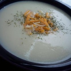 Low Fat  cream  of Cauliflower Soup recipe