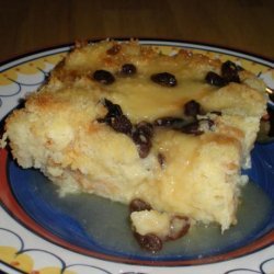 Mulate's Homemade Bread Pudding With Butter Rum Sauce recipe