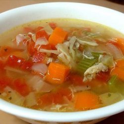 Cabbage and Tomato Chicken Soup recipe