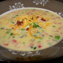 Smashed Potato Chowder With Variations recipe