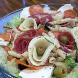 The Dom's Antipasto Salad (With Pasta) recipe