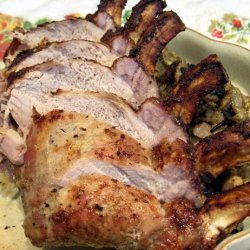 Crown Roast of Pork and Stuffing recipe