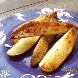Oven Baked Crispy Potato Fries recipe