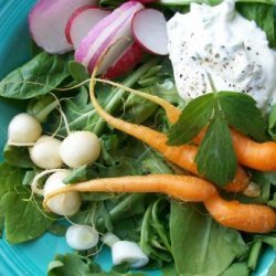 Creamy Lovage and Mustard Salad Dressing recipe