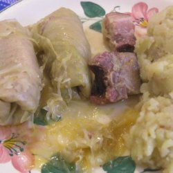 Sarma (Croatian Sauerkraut Rolls) recipe