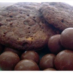 Chocolate Malted Whopper Cookies recipe