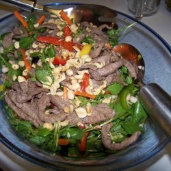 Stir-Fried Beef With Mango Salad recipe