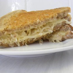 Grilled Cheese Sandwich With Sauerkraut on Rye Recipe recipe