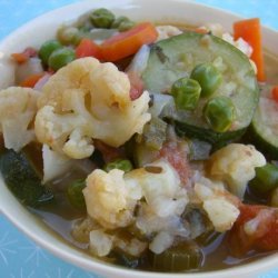 Fresh Vegetable Basil Soup recipe